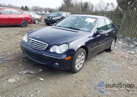 2006 Mercedes-Benz C 280 Luxury 4Matic from USA, damaged, VIN WDBRF92H56F775850